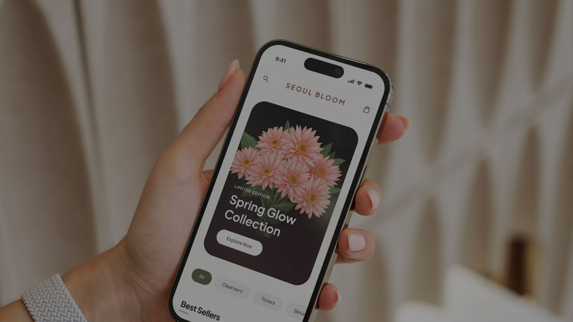 Seoul Bloom: creating a mobile app for e-Commerce | WEZOM case