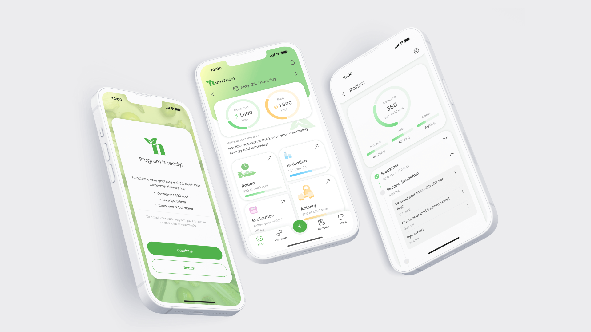 NutriTrack Case: Digital dietician in your smartphone | WEZOM