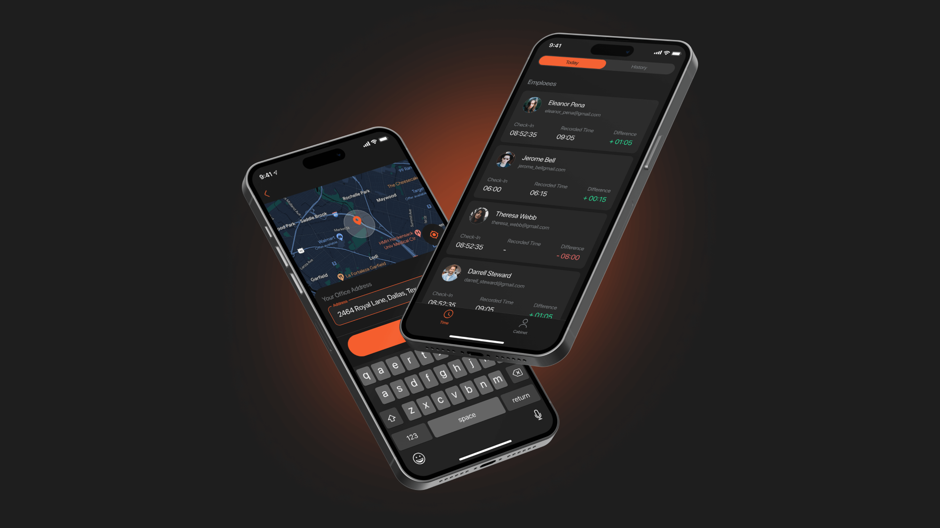 GPS Check-In App - Case WEZOM