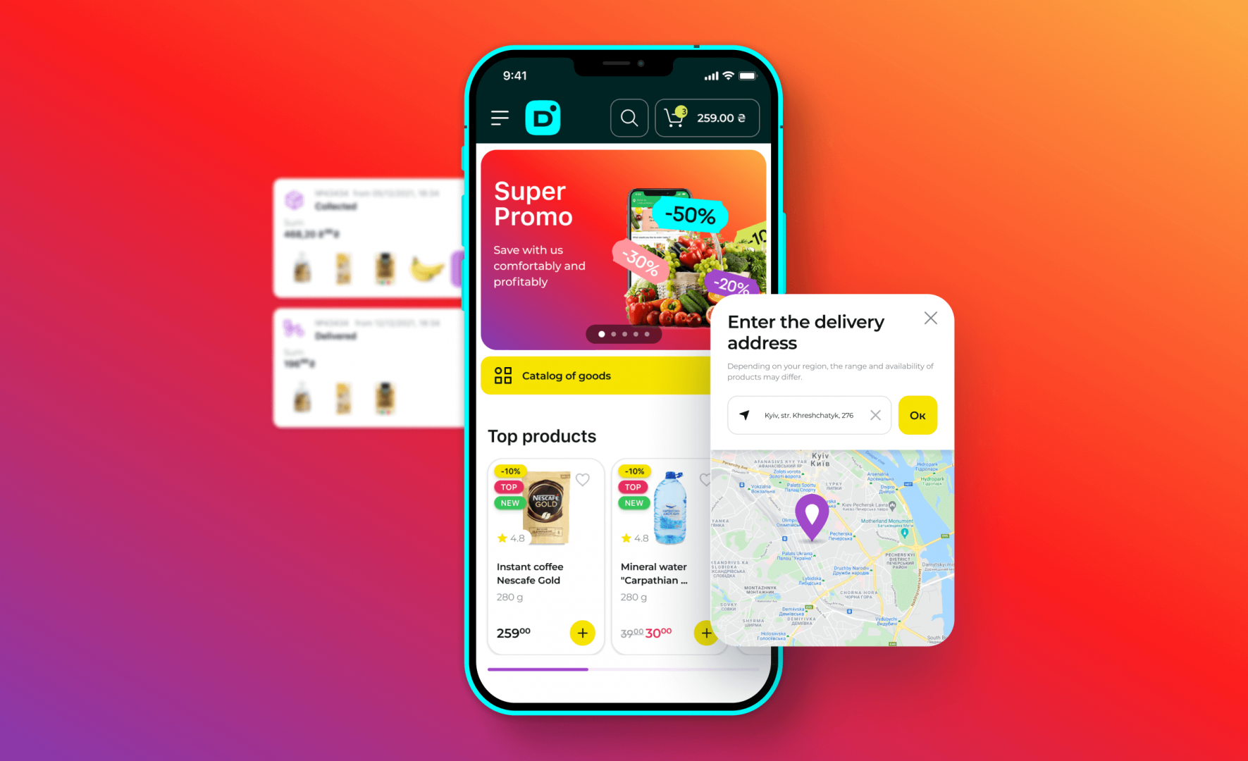 Darkstore Case: On-Demand Delivery App Development | WEZOM